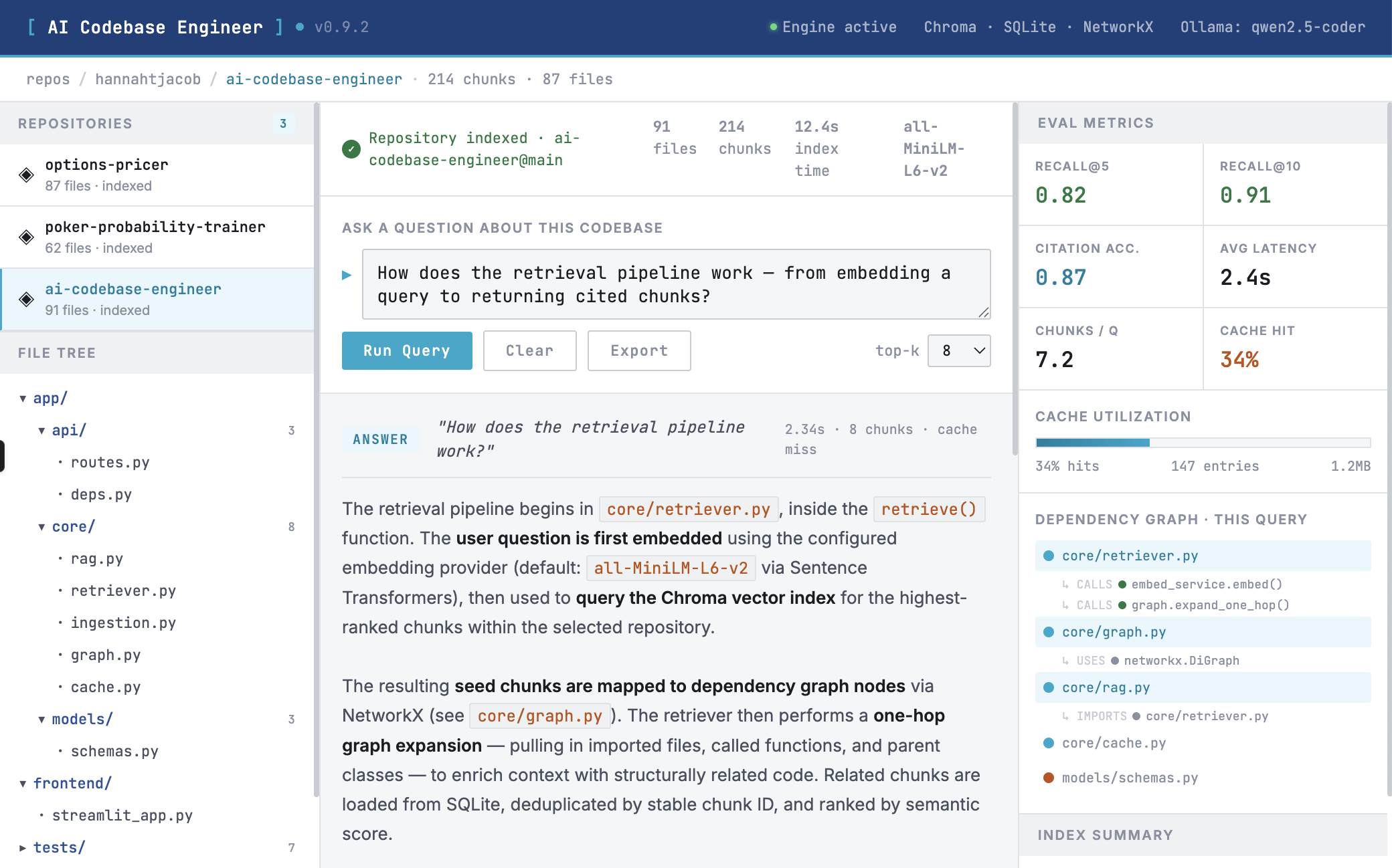 RepoMind project screenshot
