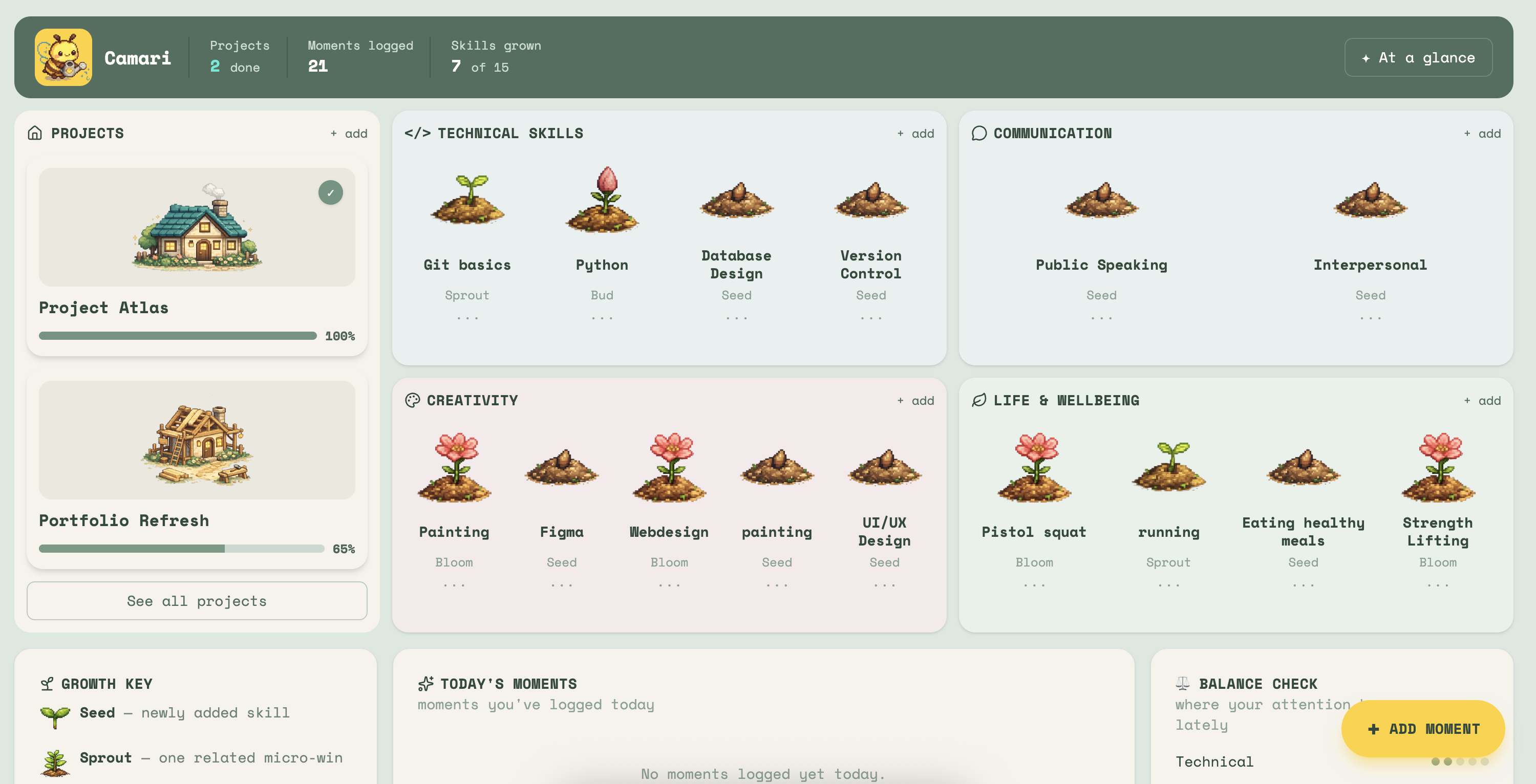 Busy Bee project screenshot